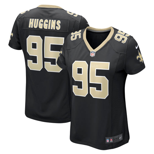 Albert Huggins New Orleans Saints Nike Women's Player Game Jersey - Black